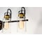 Maxim Lighting Magnolia 5-Light 32" Wide Bronze / Gold Vanity Light 30173CLBZGLD - alternate 4